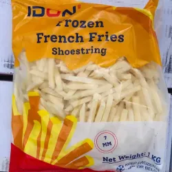 Paquete de Papa Prefritas 1Kg