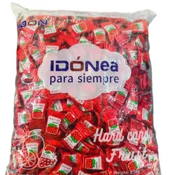 caramelos duros de fresa