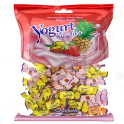 Caramelos surtidos de yogurt