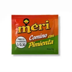 comino con pimienta