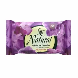jabon natural (violeta)