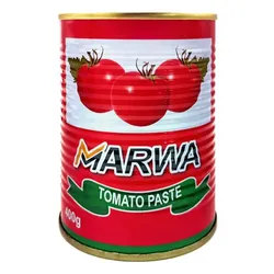Lata de puré Marwa