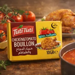 pastillita de pollo con tomate