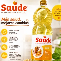 Aceite de soja 900 ml