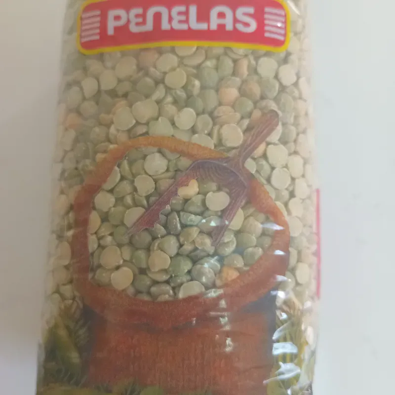 Chicharos verdes partidos 500 g