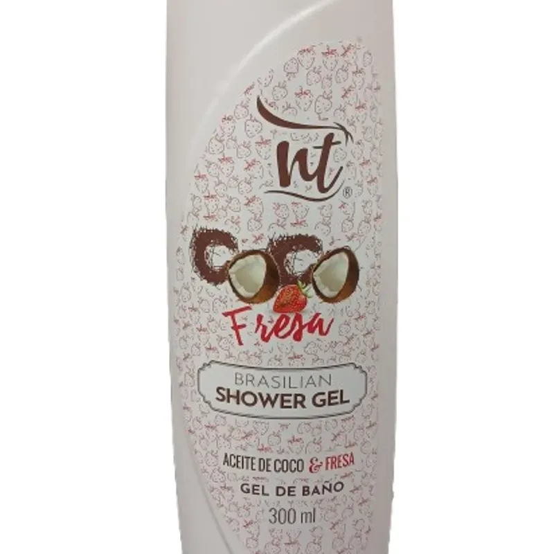 Gel de baño coco fresa
