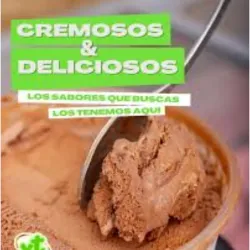 Helado chocolate con bizcocho 1 litro 