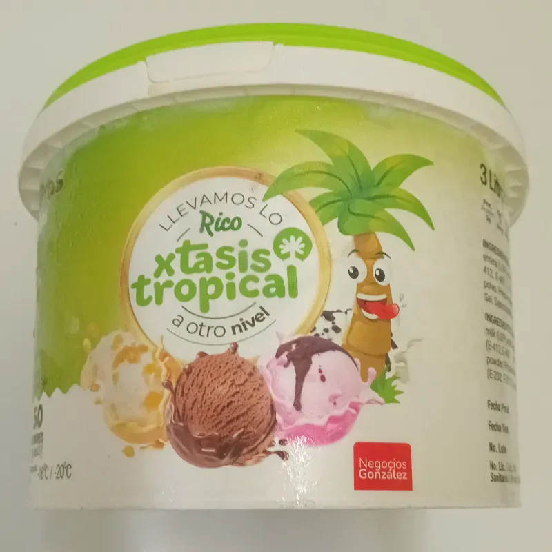 Helado de fresa 3 lt