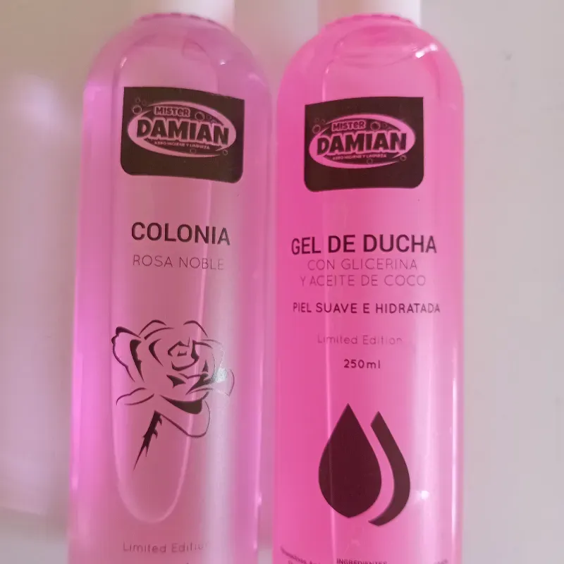 Juego de colonia y gel de baño 