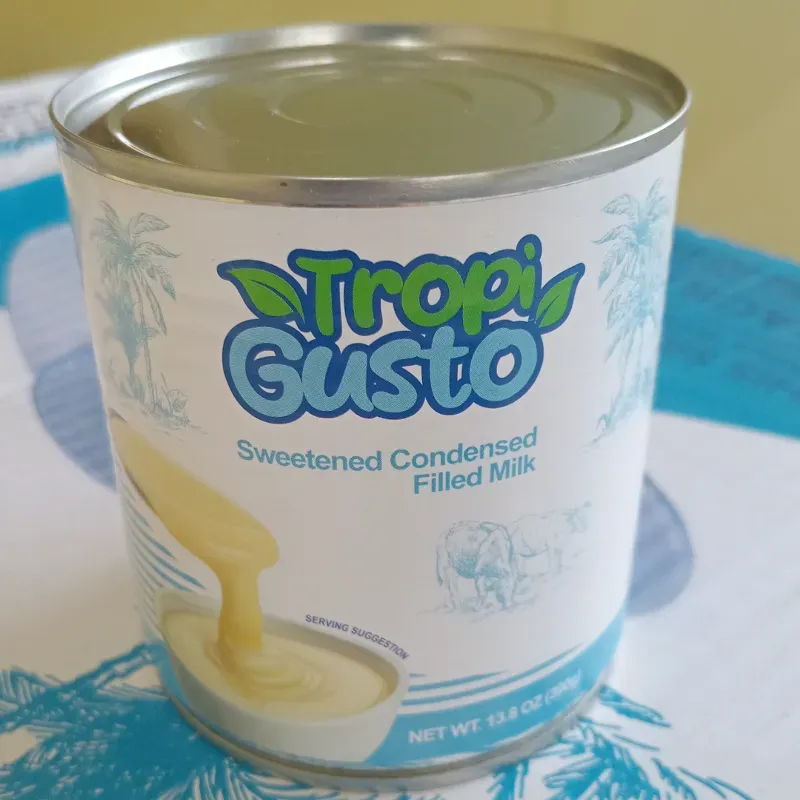 Leche condensada (sellado)
