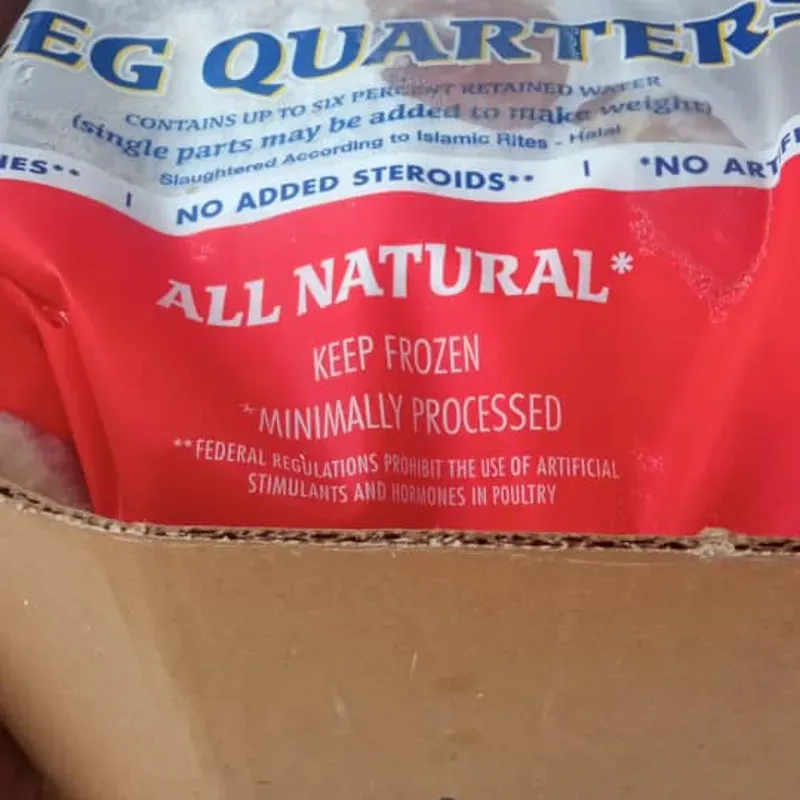 Pollo muslo y encuentro 10 lbs