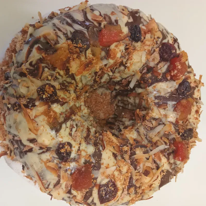 Roscón de chocolate