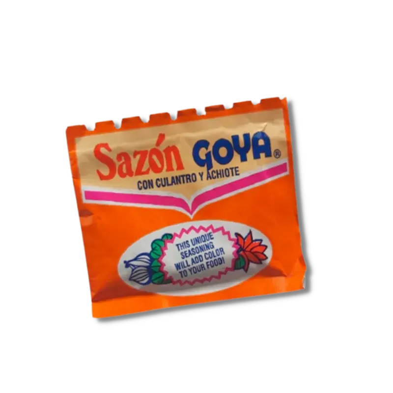 Sazón goya con culantro y achiote