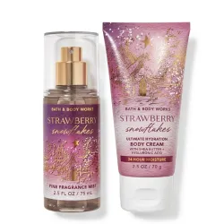Bath & Body Works Strawberry Snowflakes