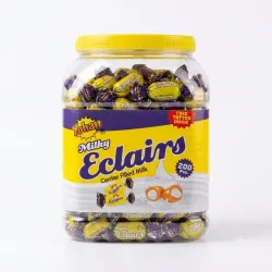 Caramelos de leche rellenos.