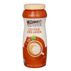 Coffee Mate McDaniels sabor avellana.