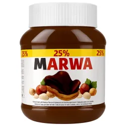 Crema de Cacao con Avellanas "Marwa"