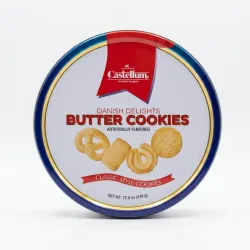 Galletas Danesas de mantequilla.
