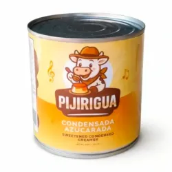 Leche condensada azucarada.