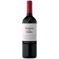Vino Tinto Casillero del Diablo.