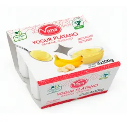 Yogurt de plátano "Vima"