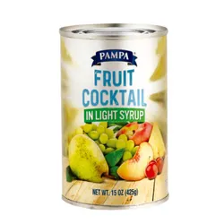 Cóctel de frutas en almíbar 