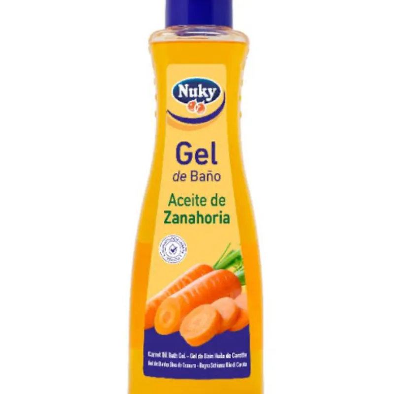 Gel de baño Aceite de Zanahoria