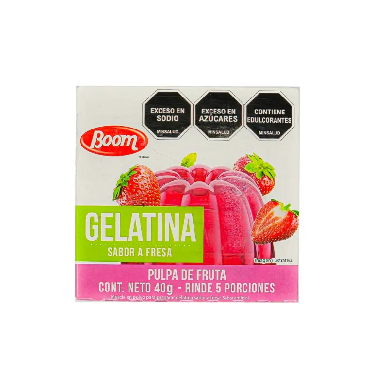 Gelatina Fresa 