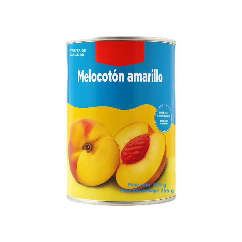Melocotón en almíbar 