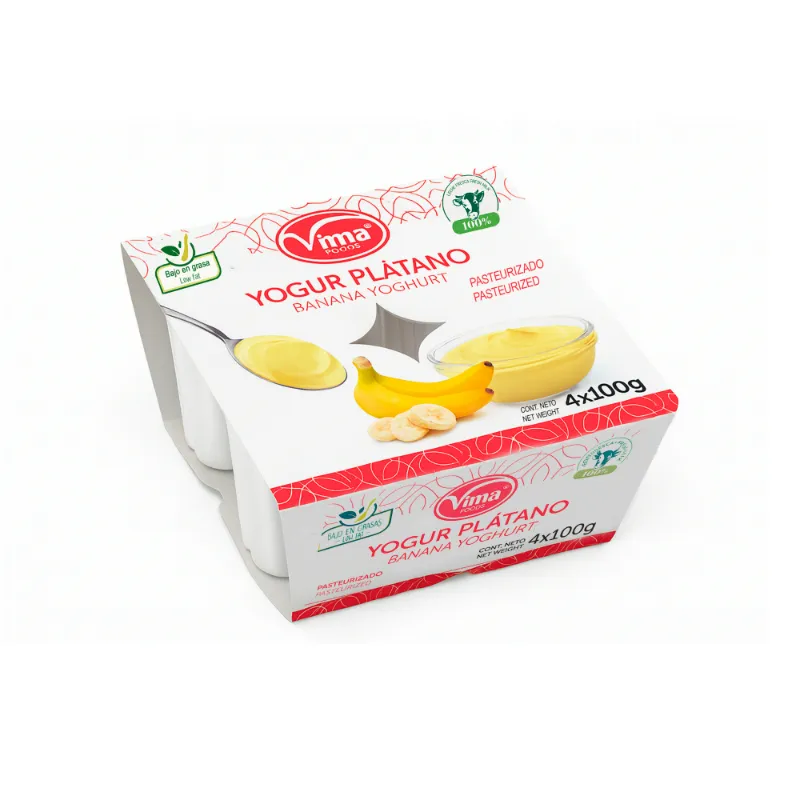 Yogurt Plátano 