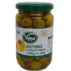 Aceitunas rellenas con Pimiento Vima 290 gramos 