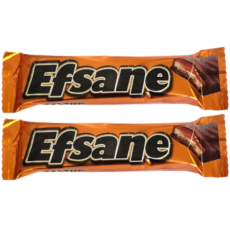 Barra de Chocolate con Caramelo Efsane 50 gramos