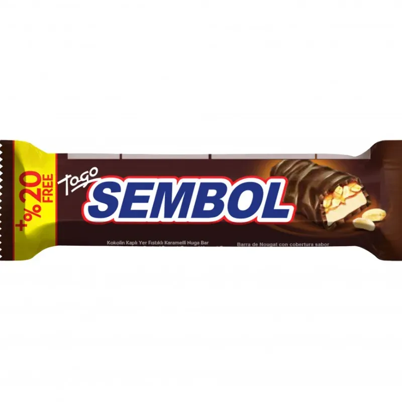 Barra de chocolate con caramelo (Sembol)