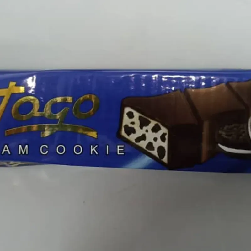 Barra de chocolate con crema de galletas (Togo azul)