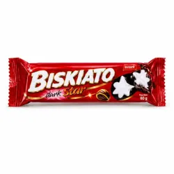 Biskiato Roja Con crema de cacao