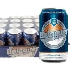 Caja de 24 cervezas Unlaguer 5% vol 330 ml cada una