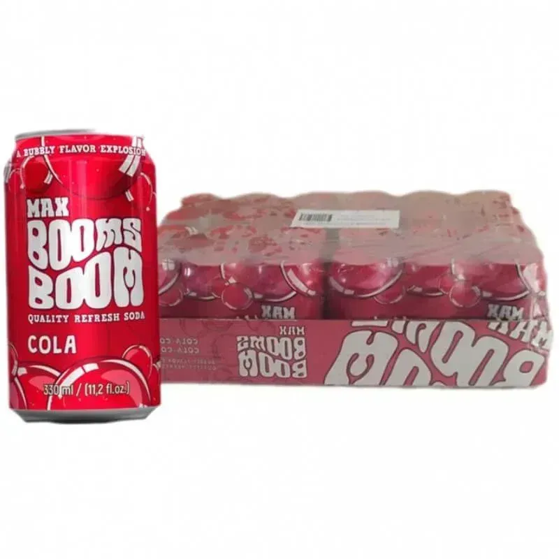 Caja de 24 refrescos de cola 33ml cada uno