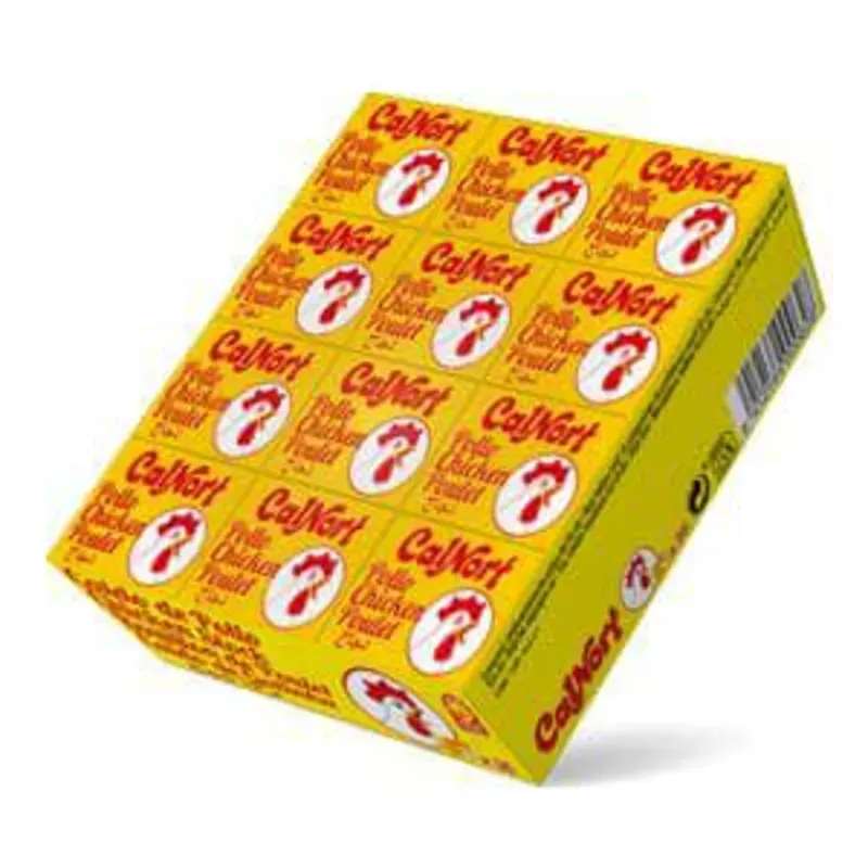 Caldo con sabor a Pollo, cajas de 36 unidades 