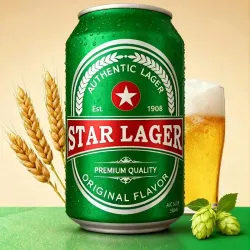 Cerveza Star Laguer 5% 330ml
