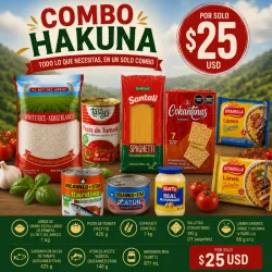 COMBO 25 USD RESUELVE HAKUNA