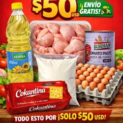 Combo de Comida 50 usd
