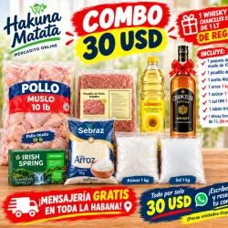 Combo Especial 30 USD
