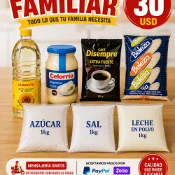 Combo  Familiar 30 USD
