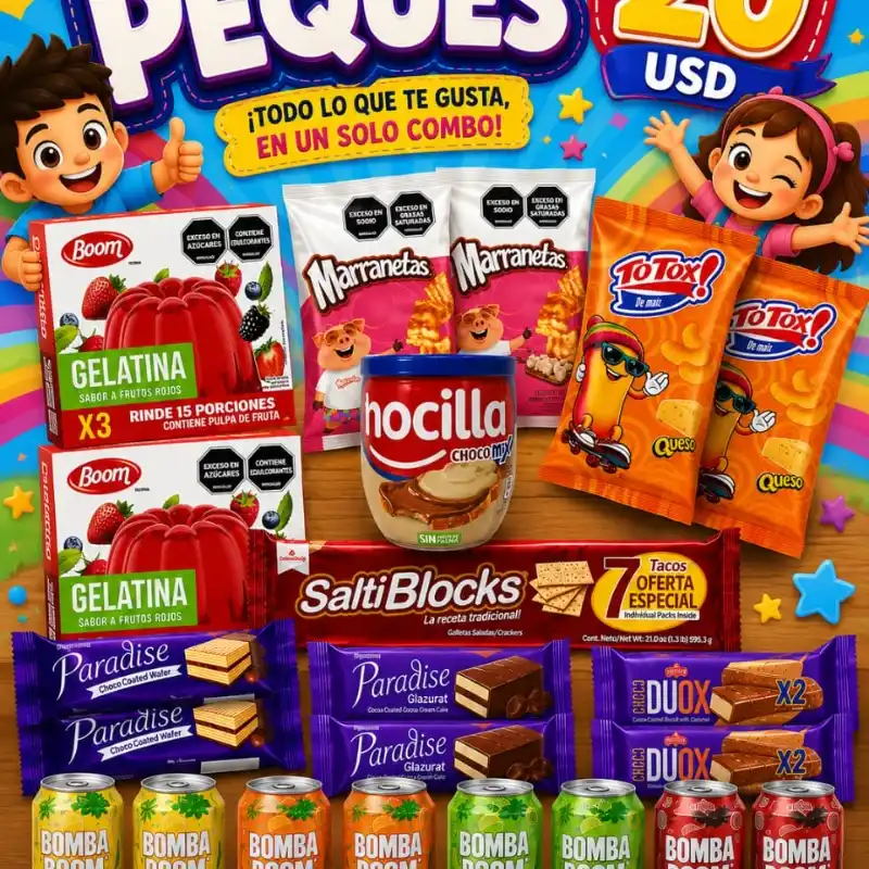 Combo Peques 20 USD