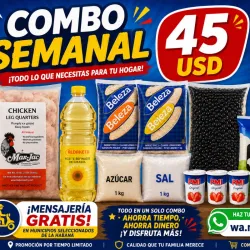 Combo Semanal 45 USD