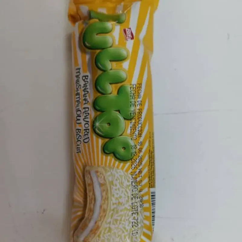 Galletas Fulltop Malvavisco y Platano 57 gramos
