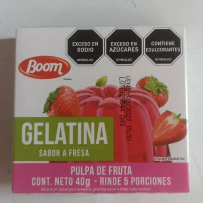 Gelatina de Fresa 40 gramos