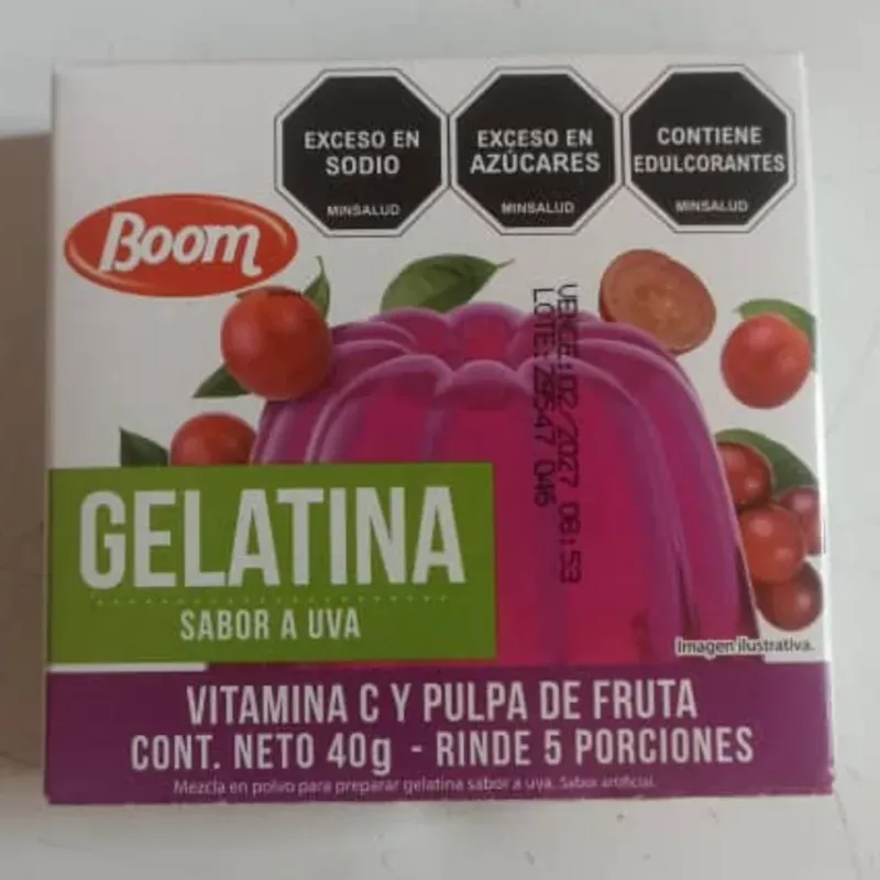 Gelatina de Uva 40 gramos 