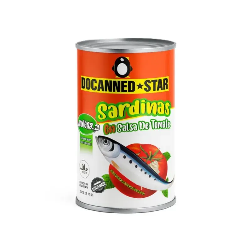 Lata sardina en salsa de tomate 