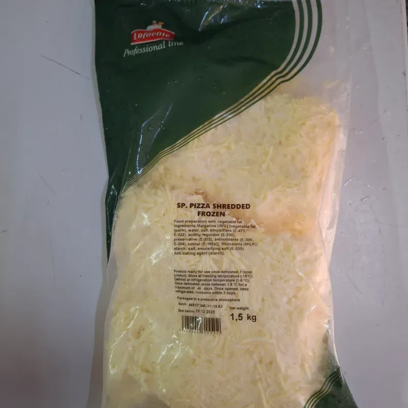 Queso rallado 1.5 kg 